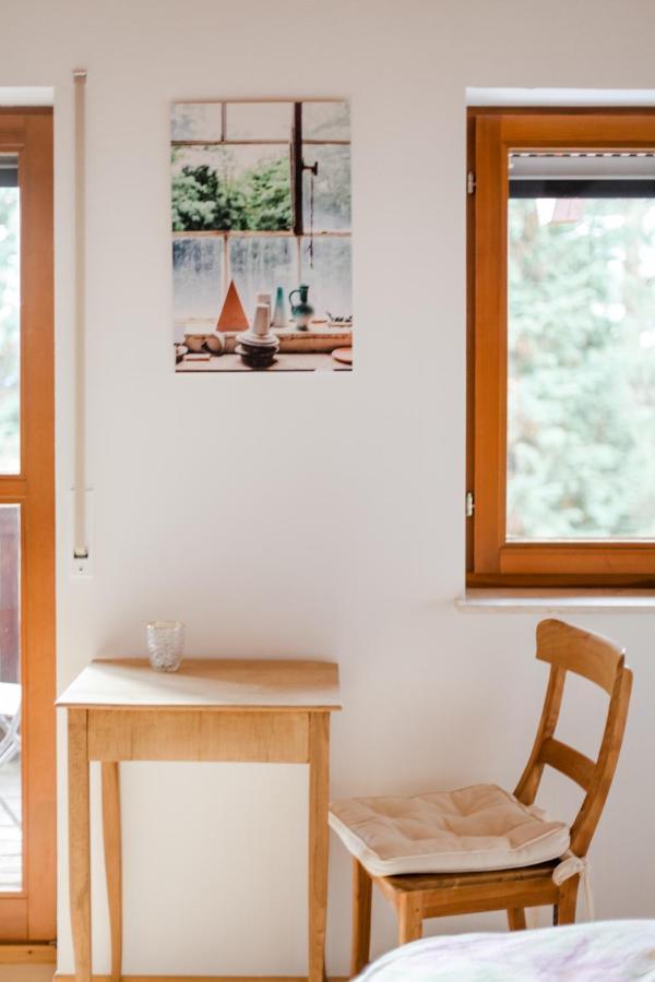 4-Zimmer-Ferienwohnung Waldbluemle Dobel Bagian luar foto